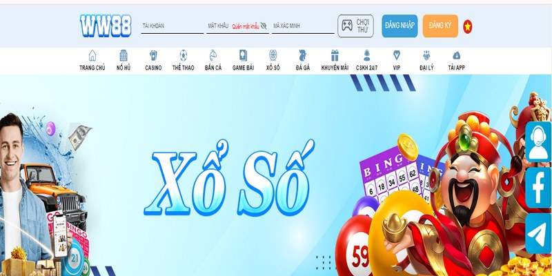 Mẹo chơi xổ số ba miền tại nhà cái hàng đầu ww88